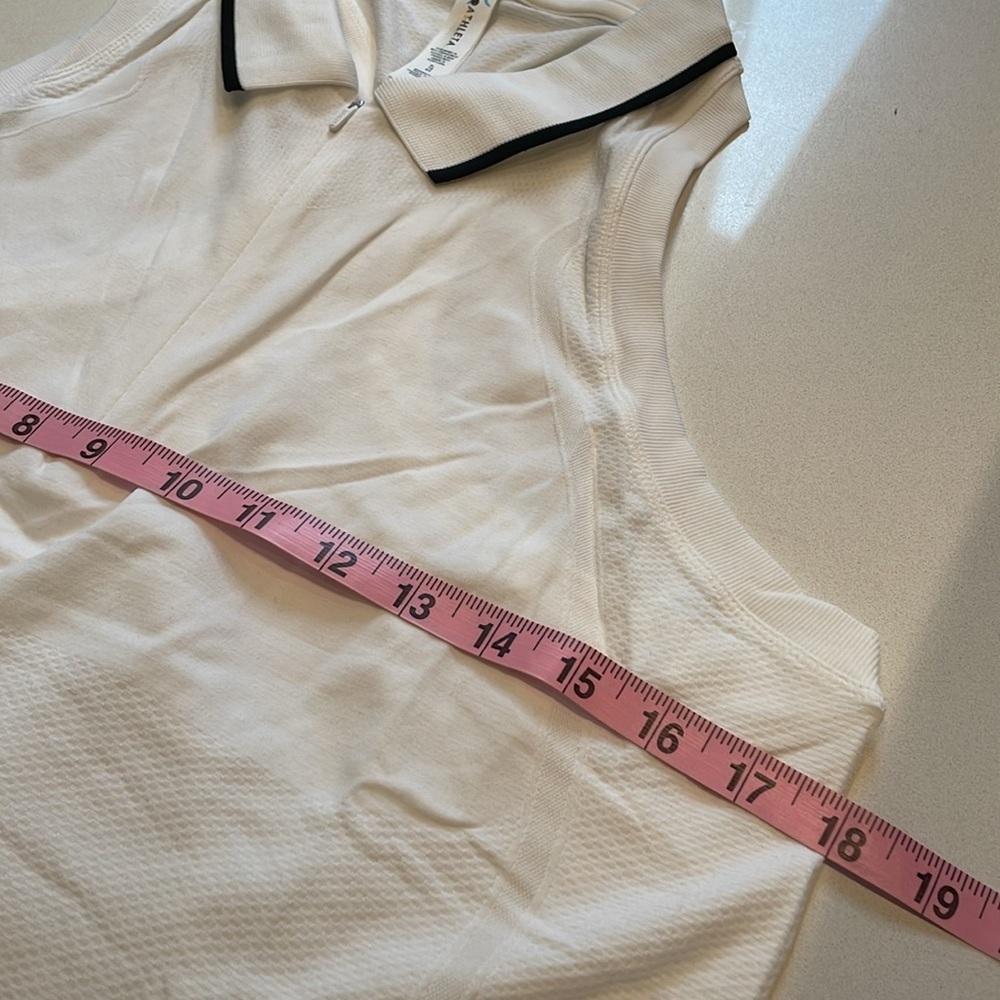 🆕 Athleta Momentum Polo Tank Top, Golf, Tennis, NWOT, Size XL - Picture 8 of 10